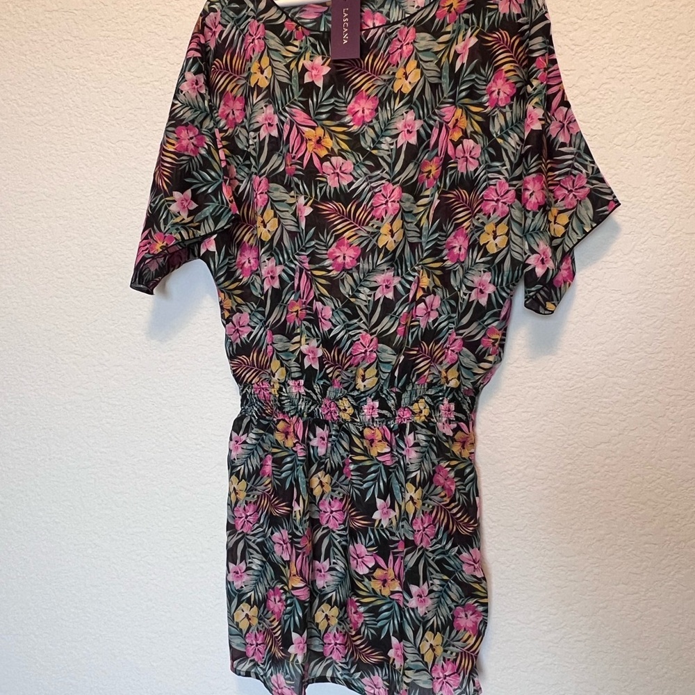 Floral Print Women's Cover Up